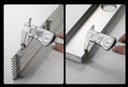 Odor-Reducing Brushed 304 Stainless Steel Floor Drain (Square)