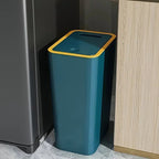 Odor-Sealed One-Touch Rectangular Trash Can (10 L)
