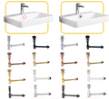 Odor-Sealing Solid Brass Pop-Up Sink Drain (Universal Fit)
