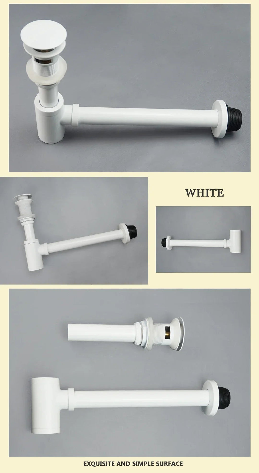 Odor-Sealing Solid Brass Pop-Up Sink Drain (Universal Fit)