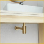 Odor-Sealing Solid Brass Pop-Up Sink Drain (Universal Fit)