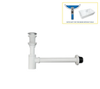 Odor-Sealing Solid Brass Pop-Up Sink Drain (Universal Fit)