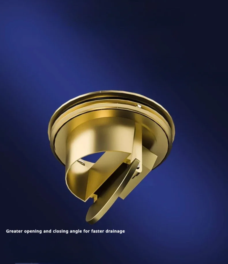Odor-Trap Brushed 304 Stainless Steel Square Floor Drain