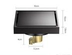 Odor-Trap Brushed 304 Stainless Steel Square Floor Drain