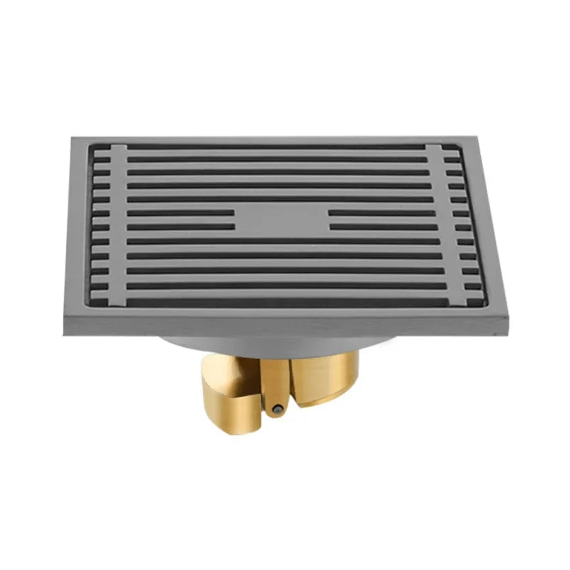 Odor-Trap Brushed 304 Stainless Steel Square Floor Drain