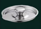 Oil-Saving 304 Stainless Steel Deep Fryer Pan (With Basket)