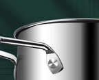 Oil-Saving 304 Stainless Steel Deep Fryer Pan (With Basket)