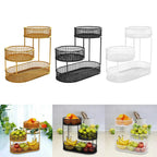 Open Wire Metal Fruit & Vegetable Basket