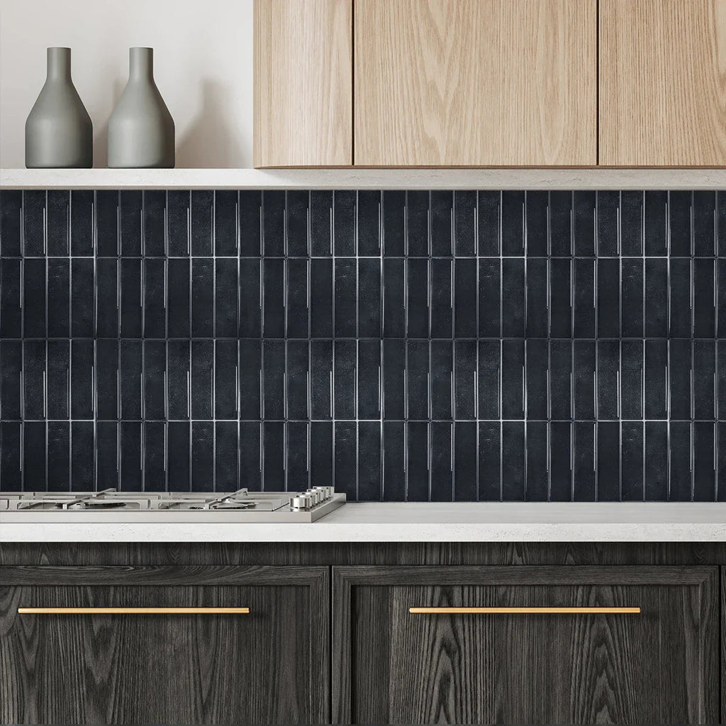 Peel-And-Stick Heat-Resistant & Waterproof Wall Tiles