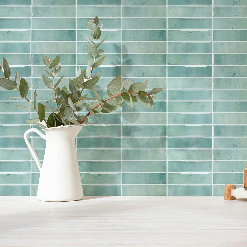 Peel-And-Stick Heat-Resistant & Waterproof Wall Tiles