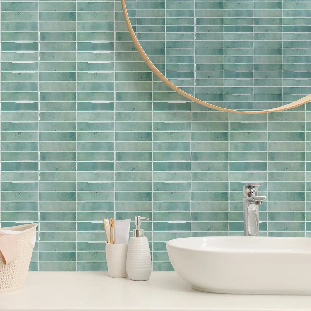 Peel-And-Stick Heat-Resistant & Waterproof Wall Tiles