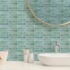 Peel-And-Stick Heat-Resistant & Waterproof Wall Tiles