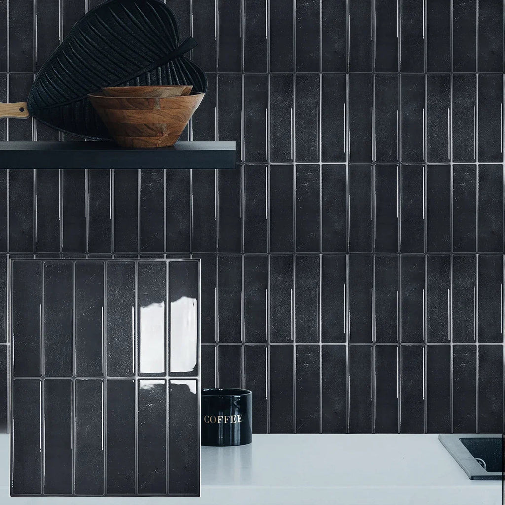 Peel-And-Stick Heat-Resistant & Waterproof Wall Tiles