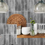 Peel-And-Stick Heat-Resistant & Waterproof Wall Tiles