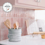 Peel-And-Stick Heat-Resistant & Waterproof Wall Tiles