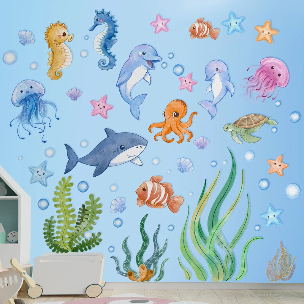 Peel-And-Stick Repositionable & Removable Kids Wall Stickers