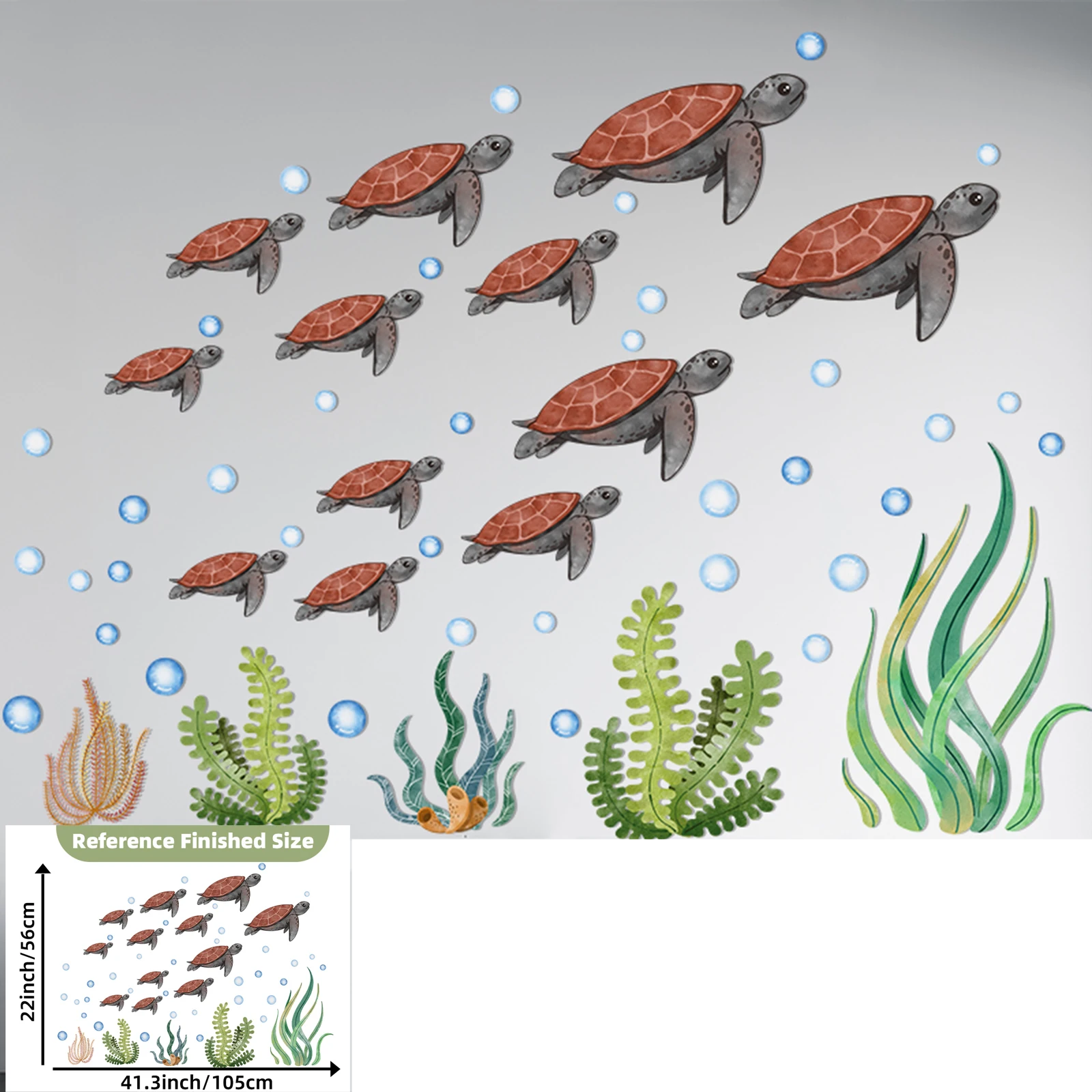Peel-And-Stick Repositionable & Removable Kids Wall Stickers