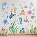 Peel-And-Stick Repositionable & Removable Kids Wall Stickers