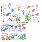 Peel-And-Stick Repositionable & Removable Kids Wall Stickers
