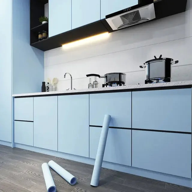 Peel-And-Stick Waterproof Mold-Resistant Wall Covering
