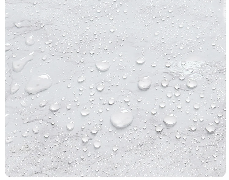 Peel-And-Stick Waterproof Oil-Resistant Marble Film