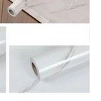 Peel-And-Stick Waterproof Oil-Resistant Marble Film