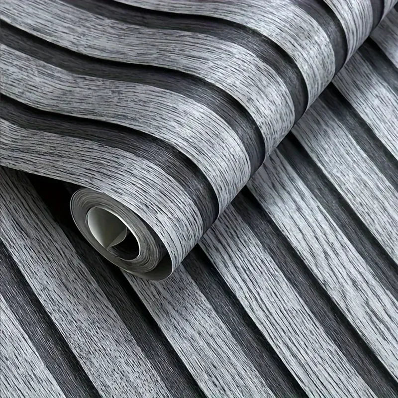 Peel-And-Stick Waterproof Wood Grain Wallpaper (Removable)
