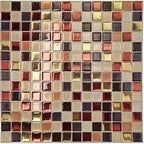 Peel & Stick Glass-Look 3D Tile Stickers (Set of 5 or 10)
