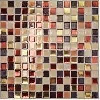 Peel & Stick Glass-Look 3D Tile Stickers (Set of 5 or 10)