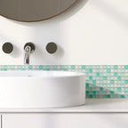 Peel & Stick Glass-Look 3D Tile Stickers (Set of 5 or 10)