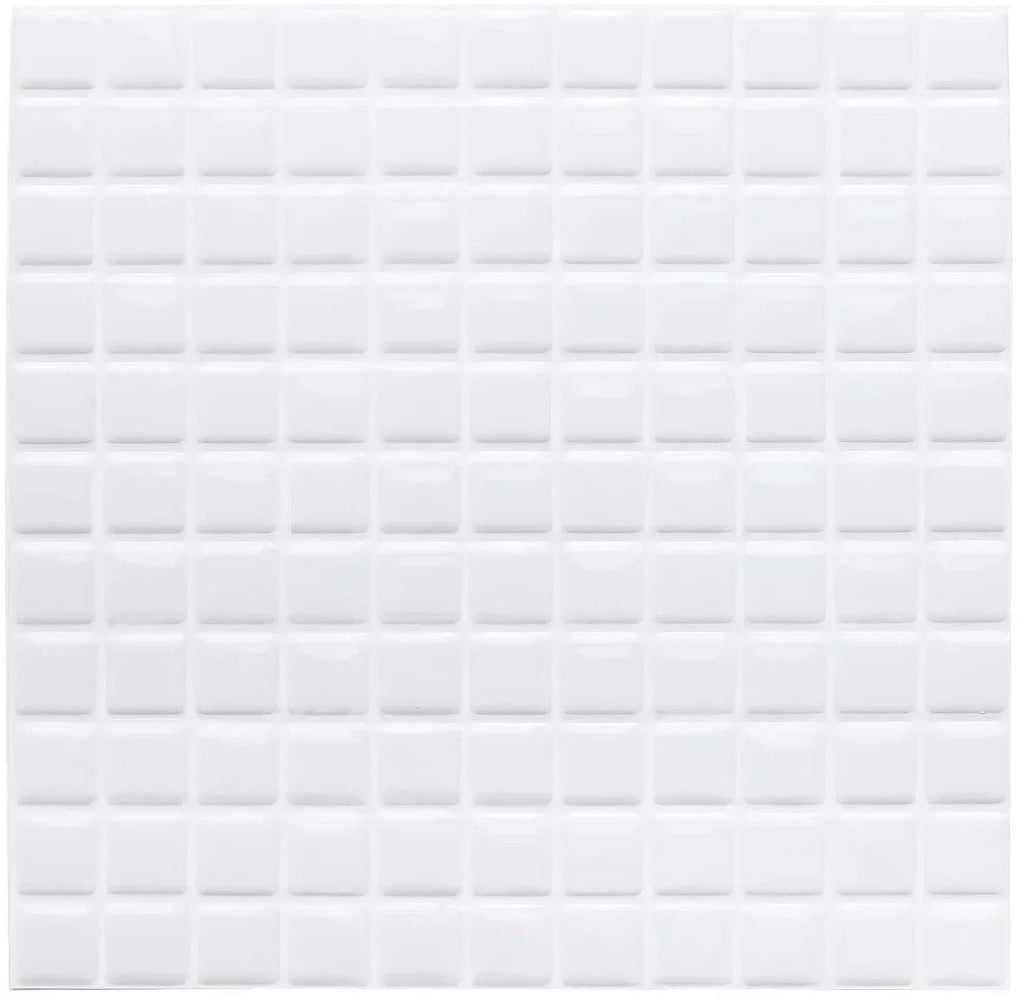 Peel & Stick Glass-Look 3D Tile Stickers (Set of 5 or 10)