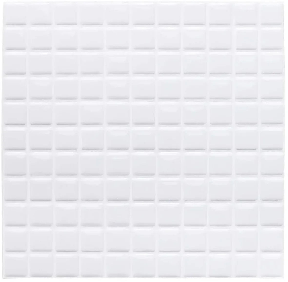 Peel & Stick Glass-Look 3D Tile Stickers (Set of 5 or 10)