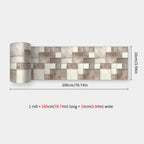 Peel & Stick Waterproof Mosaic Backsplash