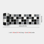 Peel & Stick Waterproof Mosaic Backsplash