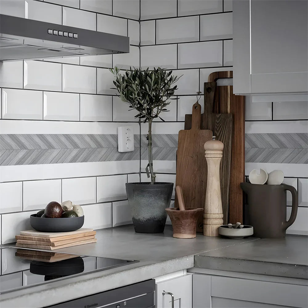 Peel & Stick Waterproof Mosaic Backsplash