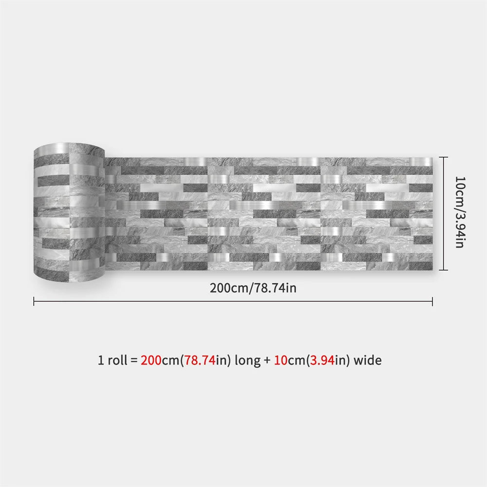 Peel & Stick Waterproof Mosaic Backsplash