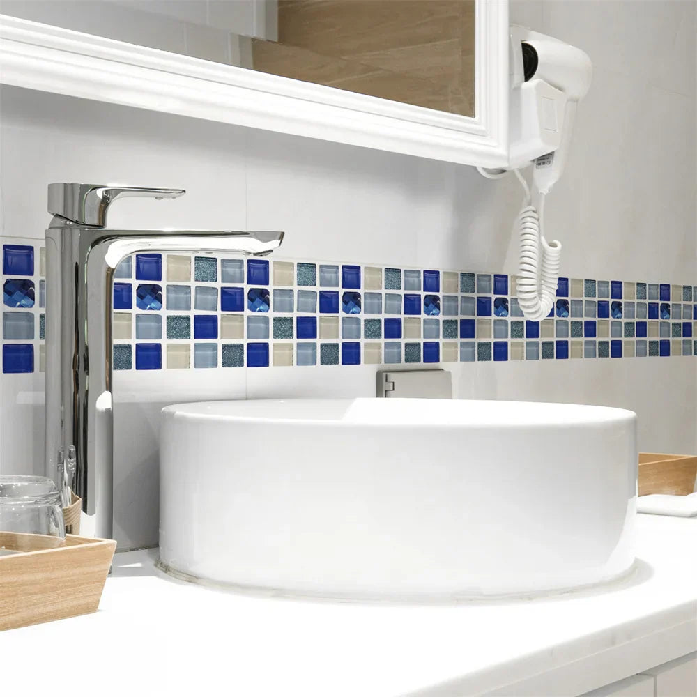 Peel & Stick Waterproof Mosaic Backsplash