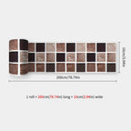 Peel & Stick Waterproof Mosaic Backsplash