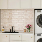 Peel & Stick Waterproof Vinyl Subway Backsplash Tiles (10-Pack)