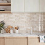 Peel & Stick Waterproof Vinyl Subway Backsplash Tiles (10-Pack)