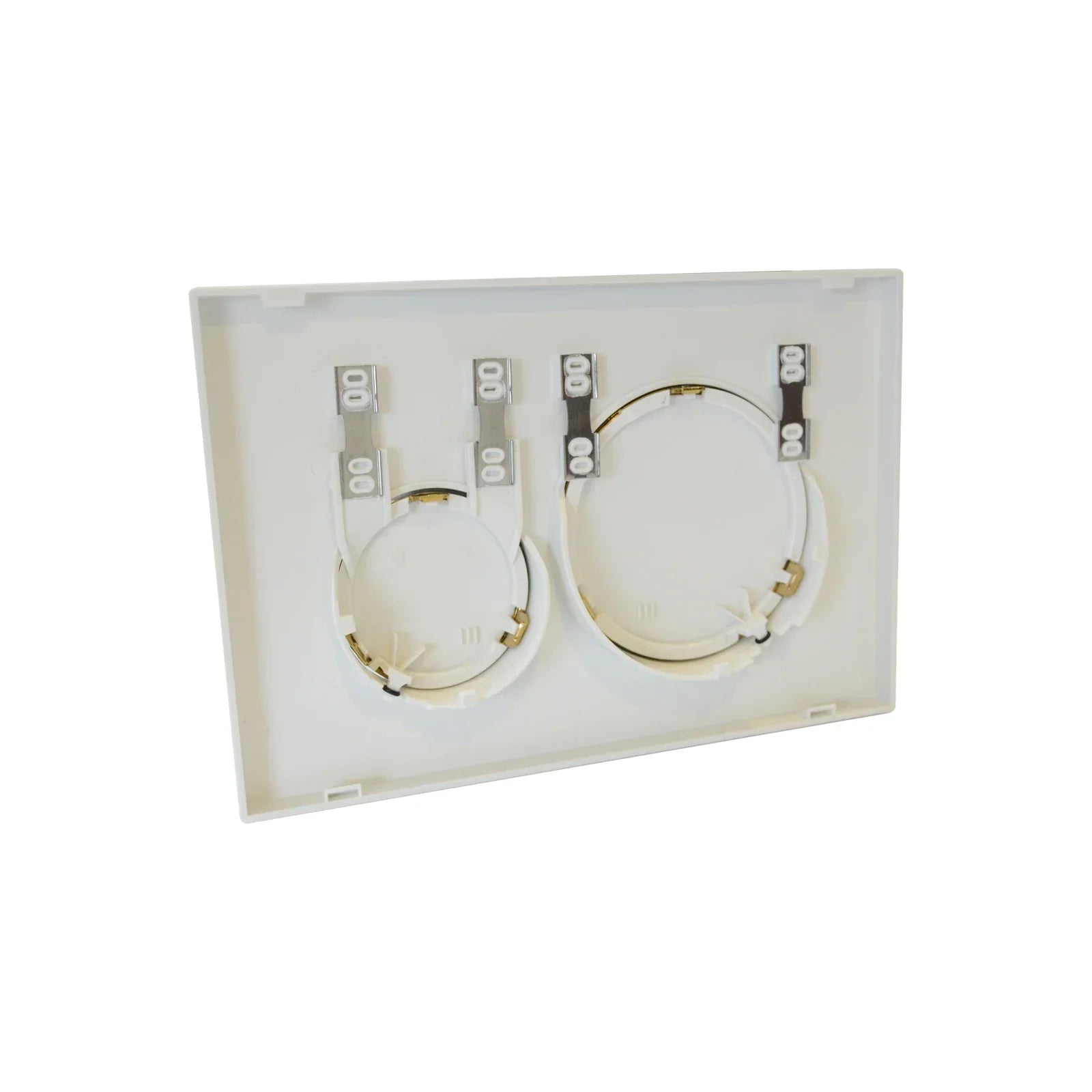 Plug-And-Play Stainless-Style Dual-Flush Plate (Fits Geberit Sigma)