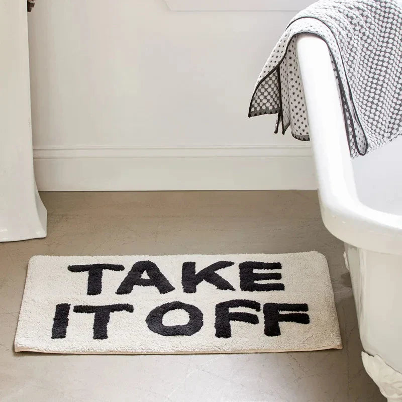 Plush Velvet-Suede Absorbent & Non-Slip Bath Mat