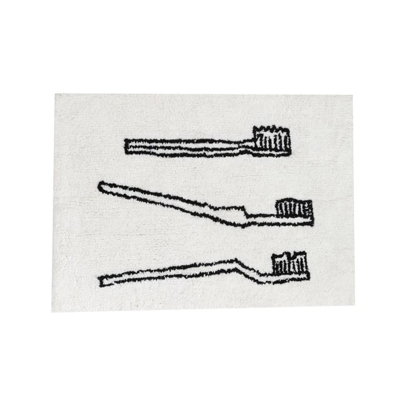 Plush Velvet-Suede Absorbent & Non-Slip Bath Mat