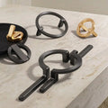 Polished Zinc Alloy Round Cabinet Pull (Multiple Sizes)