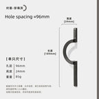 Polished Zinc Alloy Round Cabinet Pull (Multiple Sizes)