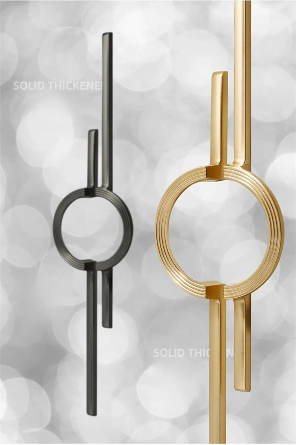 Polished Zinc Alloy Round Cabinet Pull (Multiple Sizes)