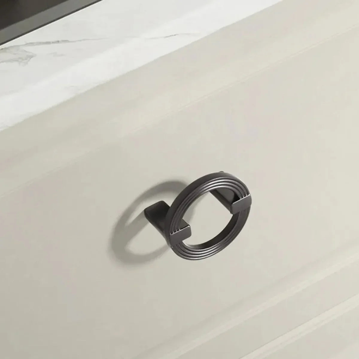 Polished Zinc Alloy Round Cabinet Pull (Multiple Sizes)