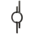 Polished Zinc Alloy Round Cabinet Pull (Multiple Sizes)