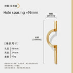 Polished Zinc Alloy Round Cabinet Pull (Multiple Sizes)