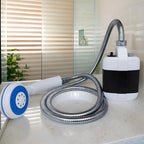 Portable Hand-Pump Camping Shower (Adjustable Flow)
